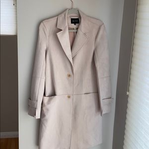 Faux suede jacket